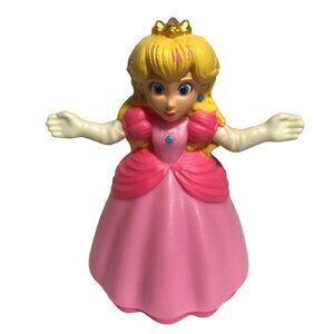 Princess Peach Figurine Toy - Nintendo McDonald's 2022 - 3" Tall